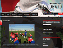 Tablet Screenshot of pacolobato.com